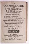 ASTRONOMY  RENTY, GASTON-JEAN-BAPTISTE, Marquis de.  Le Cosmographe; ou, Introduction facile à la Cosmographie.  1645